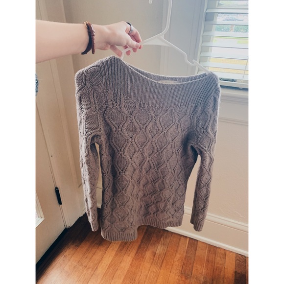 LOFT Sweaters - GRAY VINTAGE SWEATER// SIZE S// THE LOFT